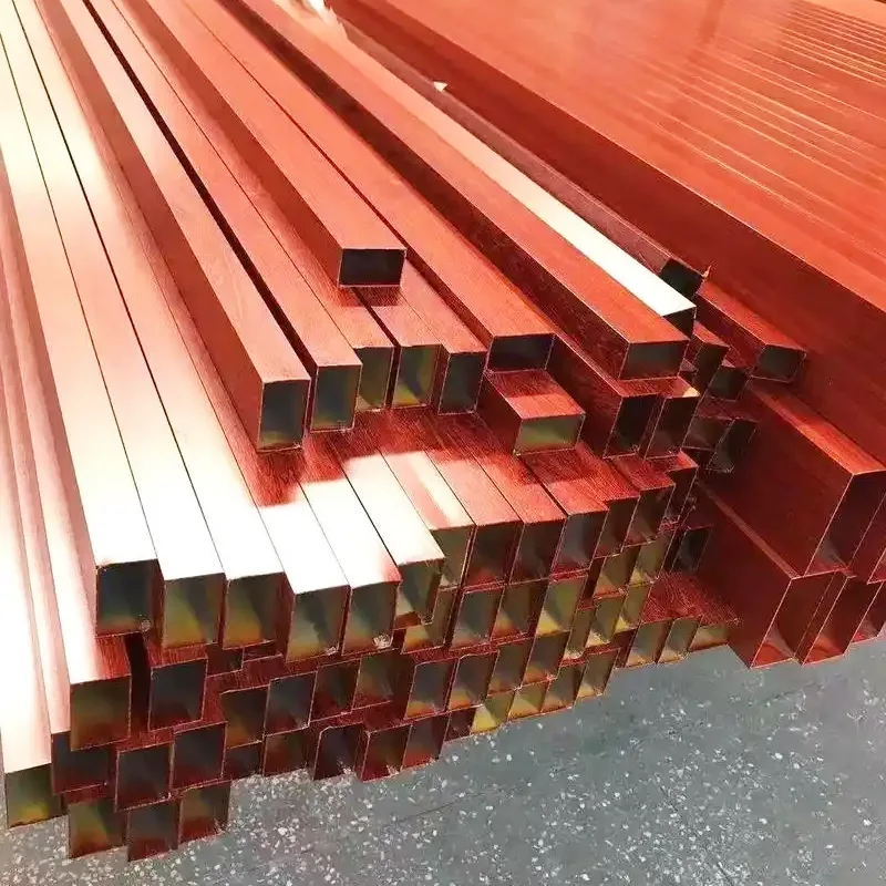 7075 أنبوب ألومنيوم مربع
